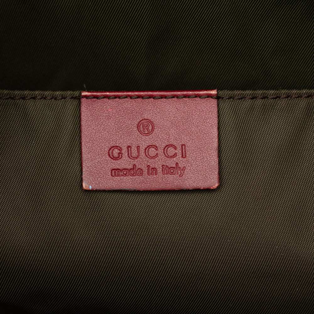 Pre-Loved Gucci GG Canvas Web Tote - Picture 5 of 9